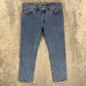 Levi's 501 CT Custom Tapered Jeans Women's Size 30x32 Blue Medium Wash Denim